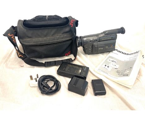 Panasonic Movie Camera - Camcorder- NV-VX30 EN, with leads, battery, charger, all untested 