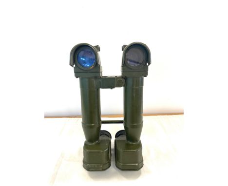 Pair of 1953 Periscopic A.F.V Binoculars, one reflective mirror damaged 