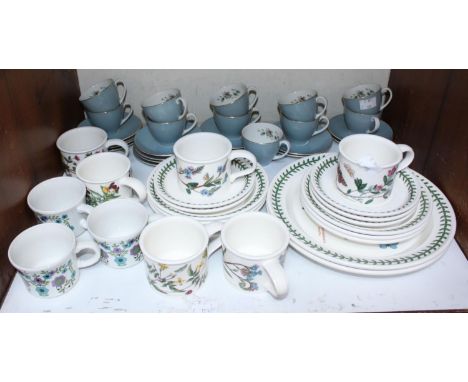 SECTION 10. A 25-piece Royal Doulton 'Rose Elegans' pattern part coffee service, comprising cups and saucers, together with a
