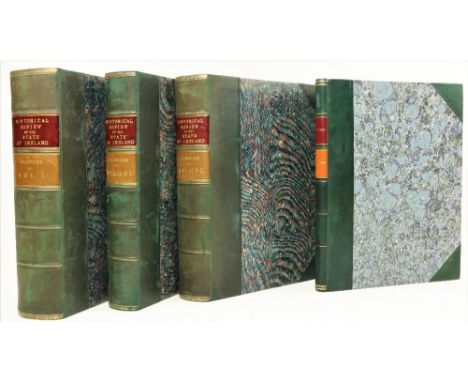 Very Fine Set Plowden (Francis)&nbsp;An Historical&nbsp;Review of the State of Ireland,&nbsp;2 vols. in Three, lg. thick 4to 