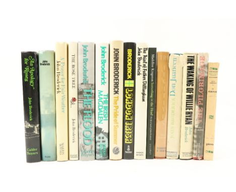 Fine Collection of the Author's Work  Broderick (John)&nbsp;The Pilgrimage, Lond. 1961; plus,&nbsp;Le Pelerinage Paris 1961.&