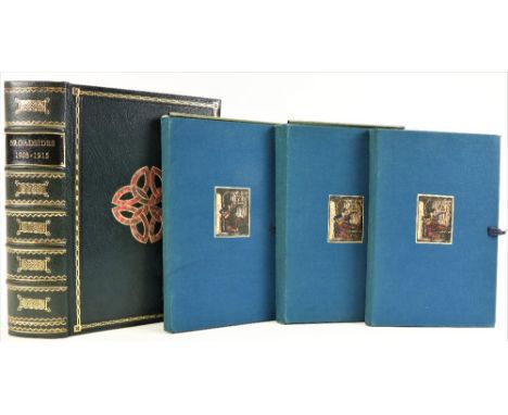 A Full Set in Original Condition Yeats (Jack B.) A Broadside,&nbsp;First Series, 1908-1915, Dun Emer &amp; Cuala Press, 84 is