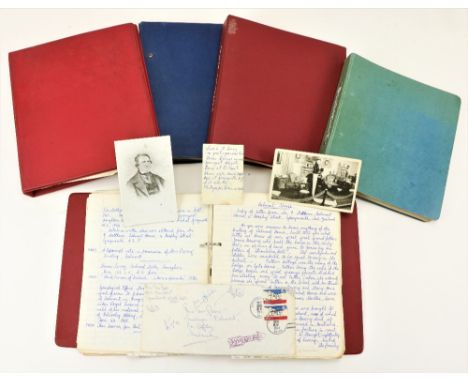 Co. Westmeath &amp; other Midlands interest:   English (N.W.)&nbsp;Manuscript Notes, five 4to folders of manuscript notes and