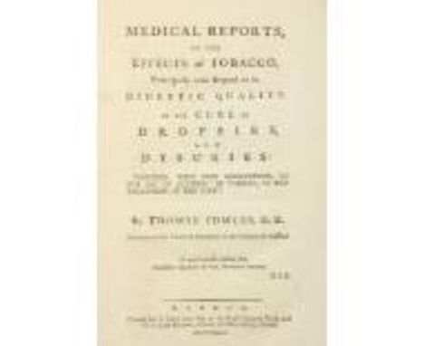 Tobacco: Fowler (Thos.)&nbsp;Medical Reports on the Effects of Tobacco, Principally with Regard to its Diuretic Quality, in t