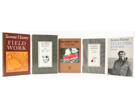All Signed First Editions Heaney (Seamus)&nbsp;Field Work, 8vo Lond. (Faber &amp; Faber) 1979.&nbsp;First Edn. Signed, on fro