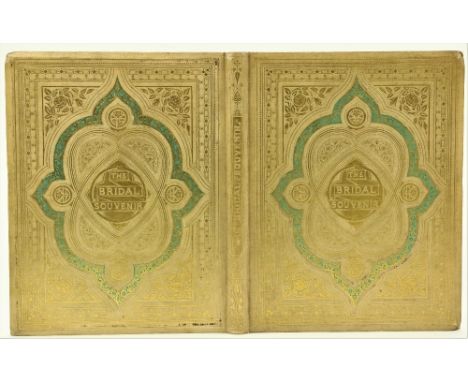 Attractive Illuminated Volume: Stanesby (Samuel)&nbsp;The Bridal Souvenir, sm. 4to Lond. (Griffith &amp; Farren) n.d. c.1880.