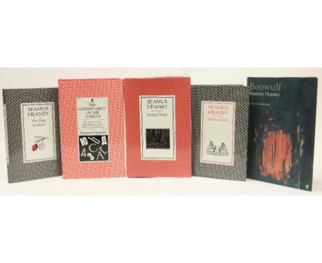 All Signed First Editions  Heaney (Seamus)&nbsp;Station Island, Lond. (Faber &amp; Faber) 1984.&nbsp;First Edn. Signed 22/11/