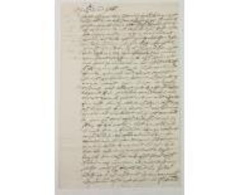 Address to Parliament by King James II [1685?] Manuscript: Draft (incomplete and unsigned, but in a contemporary hand), King 