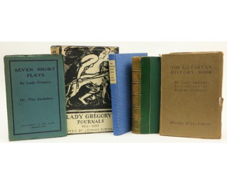 Gregory (Lady A.)&nbsp;Seven Short Plays, Dublin (Maunsel) 1909.&nbsp;First Edn., port. frontis, cont. hf. green mor;&nbsp;Th