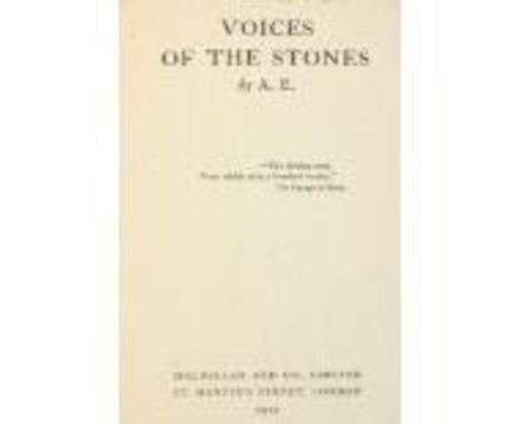 Russell (George), ‘AE’.&nbsp; A collection of four items, mostly First Editions, each inscribed to the author's friend, Steph