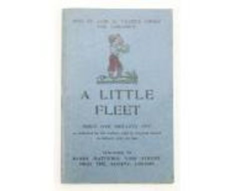 Unique Copy with Portrait and Pictorial Message Yeats (Jack B.)&nbsp; A Little Fleet.&nbsp;L., Elkin Mathews n.d. [1909], ori