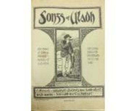 With Fine Black &amp; White Illustrations Mac Cathmhaoil (Seosamh) [Joseph Campbell]&nbsp;Songs of Uladh lg. 4to Belfast 1904