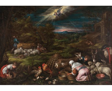 Italian School. 16th century. Bassano Circle. Oil on canvas. 76 x 105,5 cm. This painting has similarities to that of "The Su