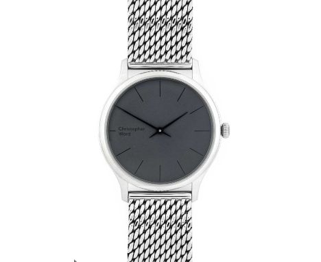 Christopher Ward: A Stainless Steel Wristwatch, signed Christopher Ward, model: C5 Malvern 595, ref: 0539H3H3, circa 2018, (c