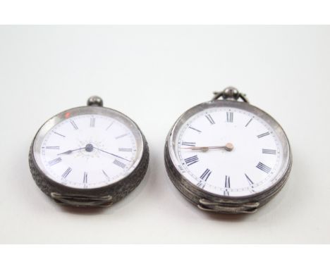 SILVER Mixed Purity Women's Vintage FOB WATCHES Key-Wind SPARES &amp; REPAIRS / PARTS &amp; RESTORATION ONLY Inc. White Ename