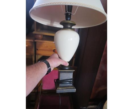 A Decorative Table Lamp with shade 
