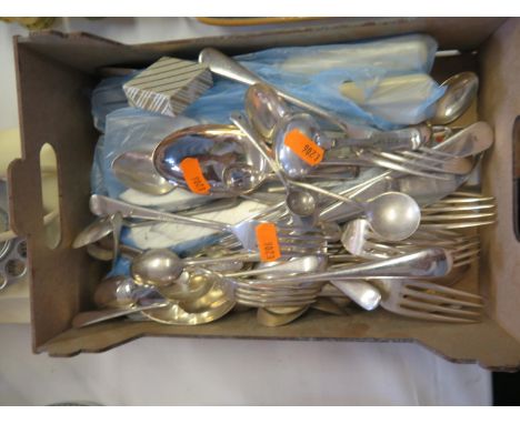 A Selection of Electroplated Silver Flatware 