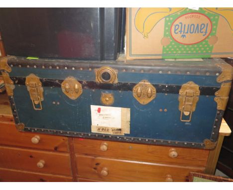 A Steamer Trunk 