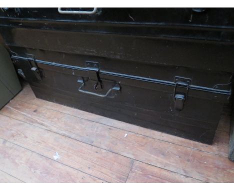 A Tin Trunk (one of four with option on the next three) 