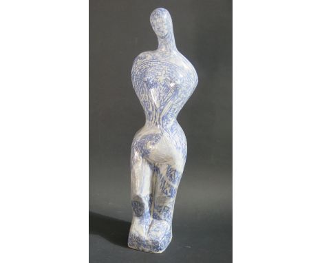 A Martha Allen Sculpture initialled and dated June 1999 and entitled 'Step', 45cm 