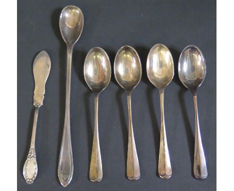 A Selection of Odd Sterling Silver Flatware, 171g 
