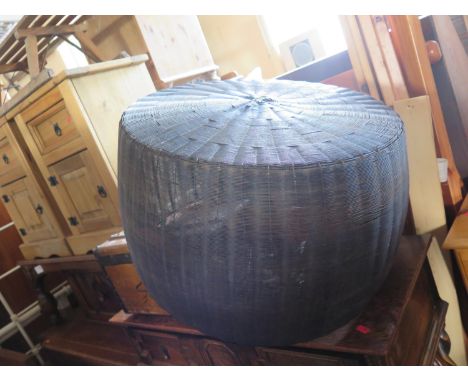 A Large Japanese Wirework Lamp Shade and two pairs of vases A/F 
