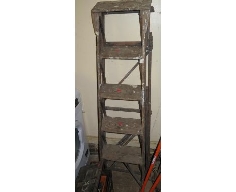 A Wooden Step Ladder 