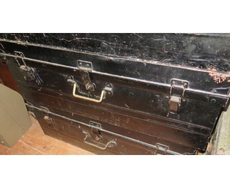 A Tin Trunk (one of four with option on the next two) 