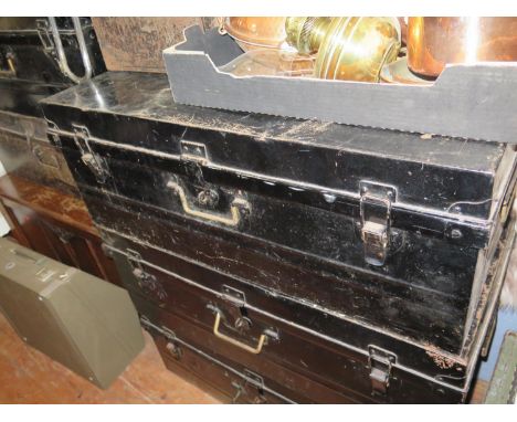 A Tin Trunk (one of four with option on the next one) 