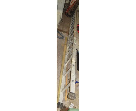 A Single Aluminium Ladder 
