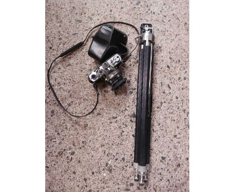 OLYMPUS CAMERA &amp; A TRIPOD