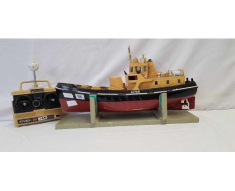 TUG CALLED HARLECH WITH REMOTE &amp; STAND