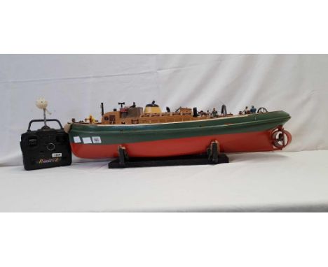 TUG CALLED MALLARD WITH REMOTE &amp; STAND