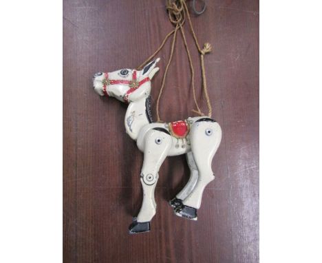 Vintage 1950's Muffin the Mule metal marionette puppet&nbsp;