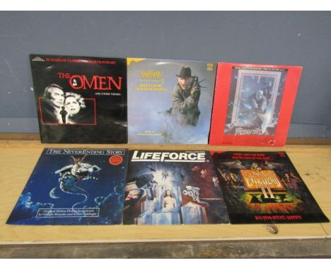 30 Movie Soundtrack LP's to include Star Wars, Star Trek, Evil Dead, A Nightmare on Elm street, Friday the 13th, Jaws, Flash 