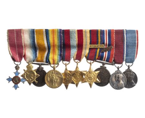 *Medals. A good but unattributable group of 10 miniature dress awards,  comprising The Most Excellent Order of the British Em