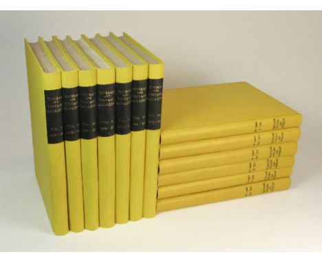 The Veteran and Vintage Magazine. A bound run of thirteen volumes of the 'Monthly Magazine for Car and Motor Cycle Connoisseu