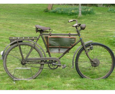 *A Condor MO-05 Swiss Army Bicycle. Just removed from storage, this fine example of an original military bicycle features a 2