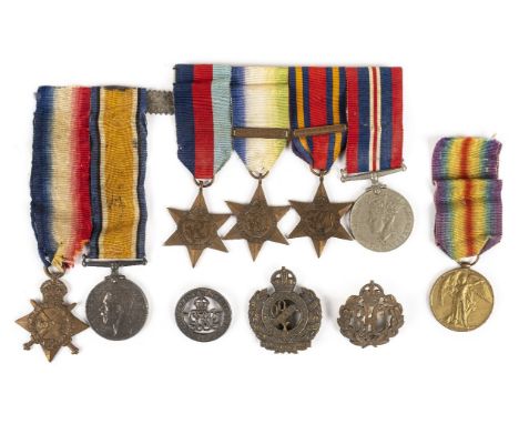 *Medals. WWI group of three to Corporal R. Ballam, Dorset Regiment,  1914-15 Star (3-8843 Cpl R. Ballam. Dorset.R.), British 