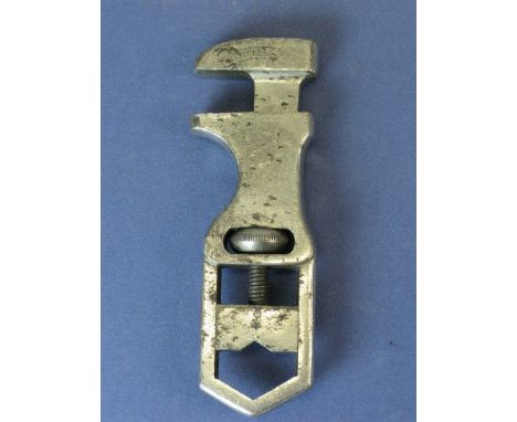 *H. Miller & Co., 'Bell Rock' adjustable spanner. Dating from the late Victorian period but before H. Miller converted to a p