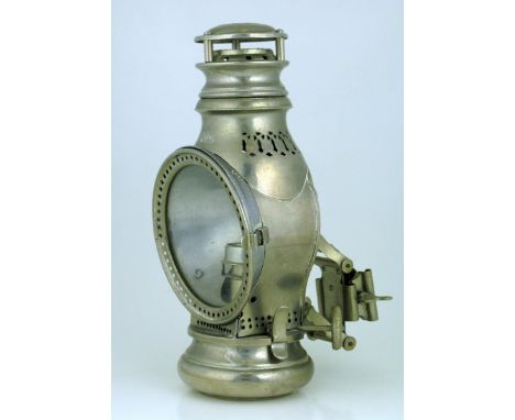 *The 'Welt Lanterne' (World Lamp), a kerosene-burning lamp manufactured in Germany between 1897 and 1914, this example probab