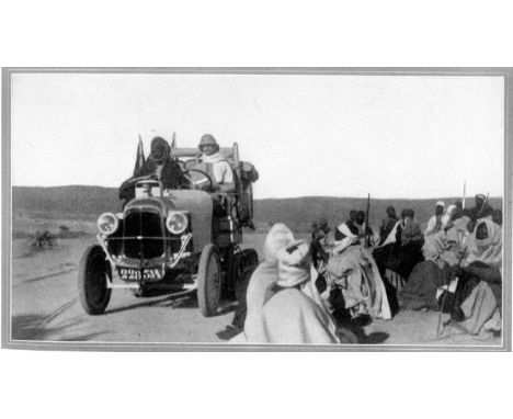 La Premier Traversee du Sahara en Automobile by G. M. Haardt & L. Audouin-Dubreuil. 1st ed 1924,  French text, 245pp. An exam