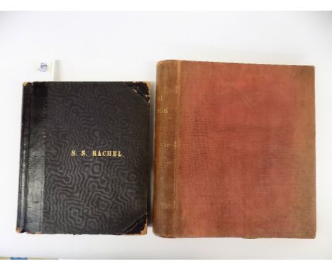 *Logbook. S. S. Rachel, built by W. Gray & Co., West Hartlepool, 2 volumes, 1910-16,  together 2 volumes of detailed technica