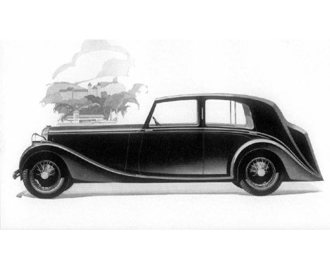 1938 Daimler Straight Eight. Printed in August,  a 26pp, with excellent line-drawings of component parts, including the worm 