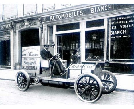 1907 Bianchi & Co. A 28pp brochure detailing the 20-30, 40-50 and 70hp models,  with seven well-defined photographs of severa