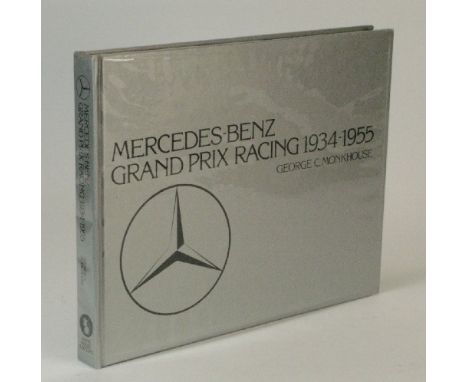Mercedes-Benz - Grand Prix Racing 1934-1955. A very good hardback copy in transparent dust jacket and cardboard slipcase of t