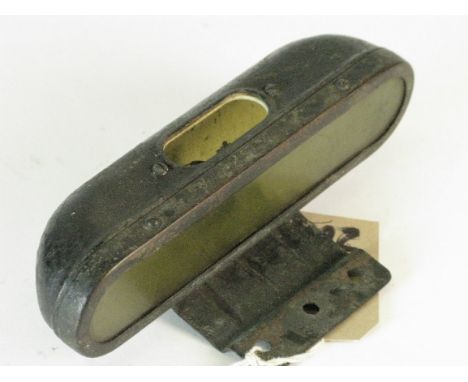 *Bluemels 'Beam Light Lamp'. A rare registration number lamp as fitted to several vintage period cars,  such as the M.G.18/80