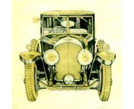 1928 Bentley Six & Half Litre. A large format brochure numbered No 27 and dated October 1928.  With 16pp, the catalogue is wi