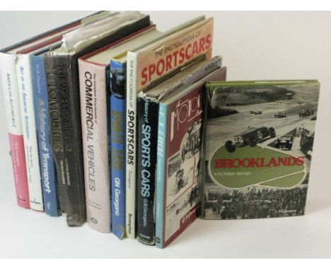 G. N. Georgano. 10 books written or edited by this renowned author,  to include, A History of Transport, 311pp, 1972; The Wor