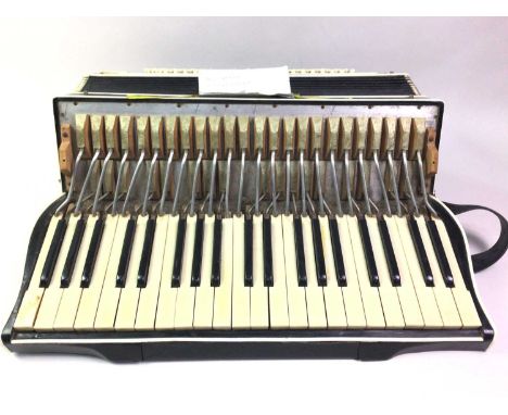 TWO VINTAGE PIANO ACCORDIANS, one by Cuicianelli, the other in carrying caseQty: 2